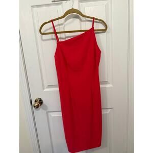 Amanda Smith Petite Red Dress